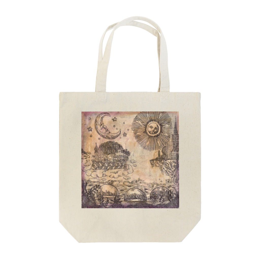 JapaneseArt Yui Shopの古代人の未来設計 Tote Bag