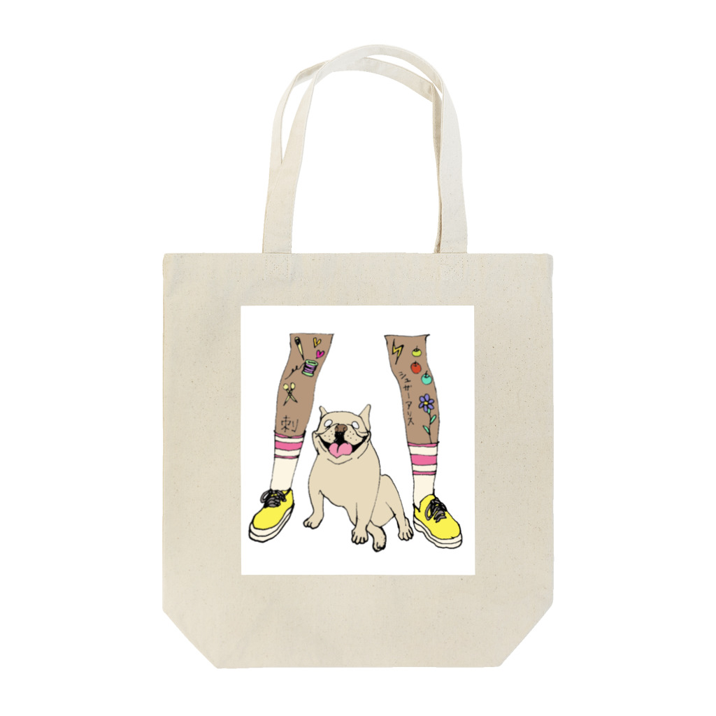 刺し屋シュガーアリスのフレブルのぶん太 Tote Bag