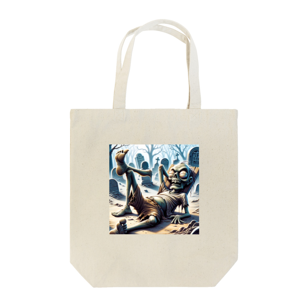 ニコネガショップの怠惰なゾンビ君 Tote Bag