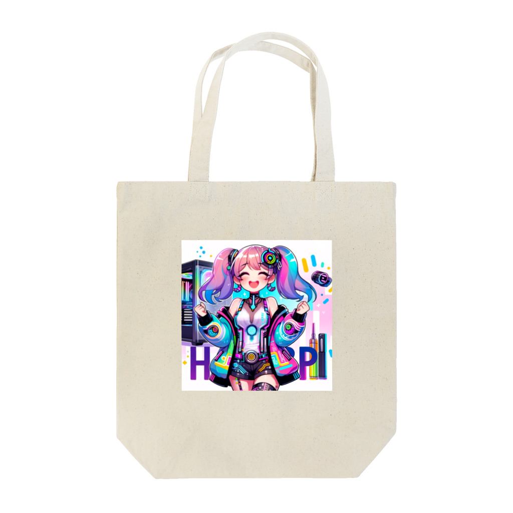 iSysのゲーミング少女ピーシースリー Tote Bag