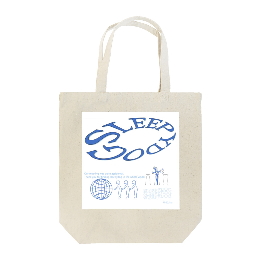 sleepydogのトート Tote Bag