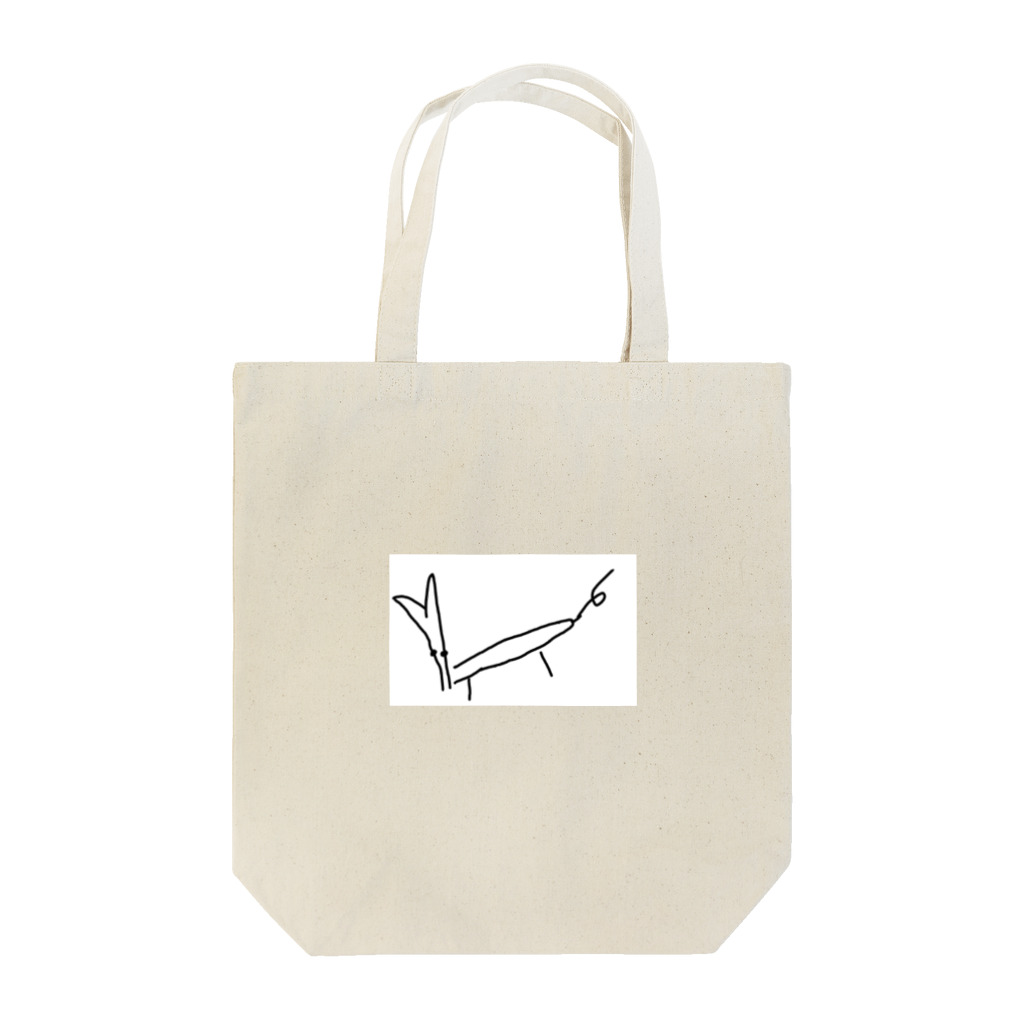 ピンクリボンの松下きつね Tote Bag