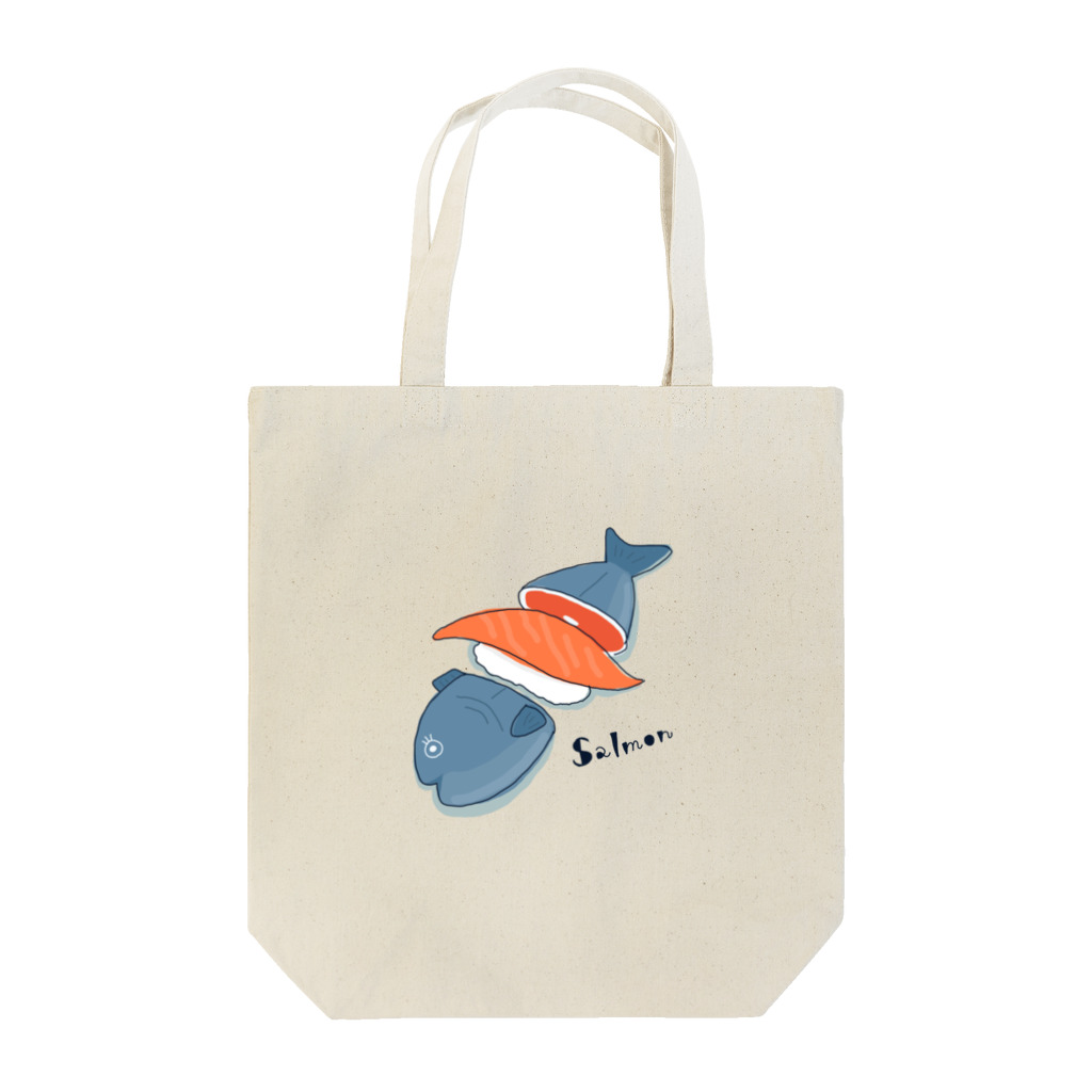 Chicchi Satoのサカナのウンメイ Tote Bag