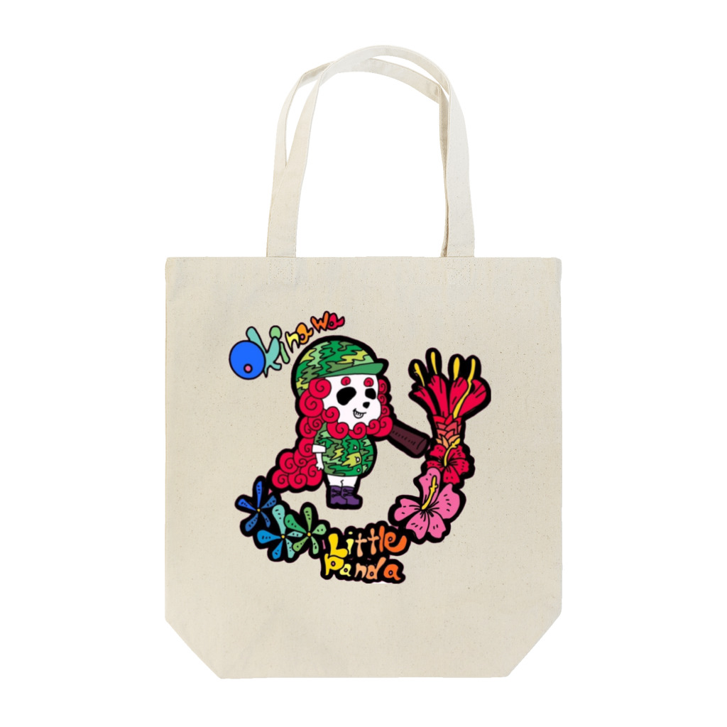 OKINAWA_LITTLE_PANDAのシーサーパンダ Tote Bag