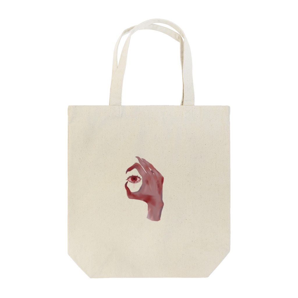 slothの手の中の目が見てる Tote Bag