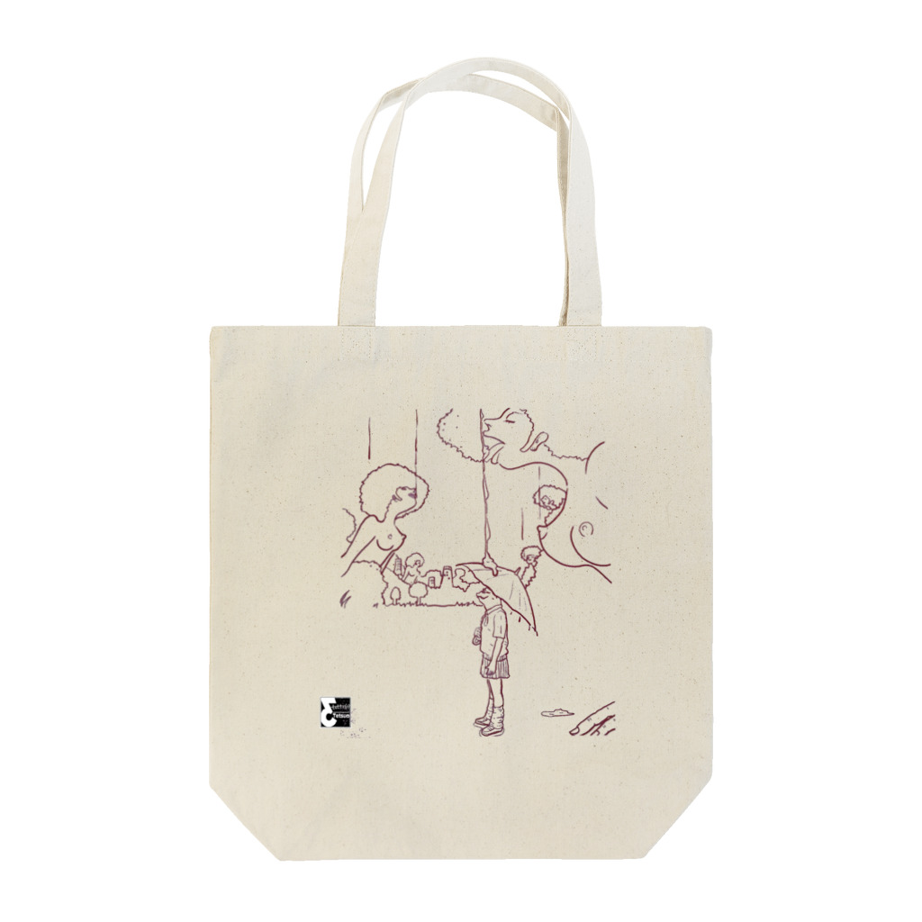 tetti69_official SHOPの乙女の憂鬱 Tote Bag