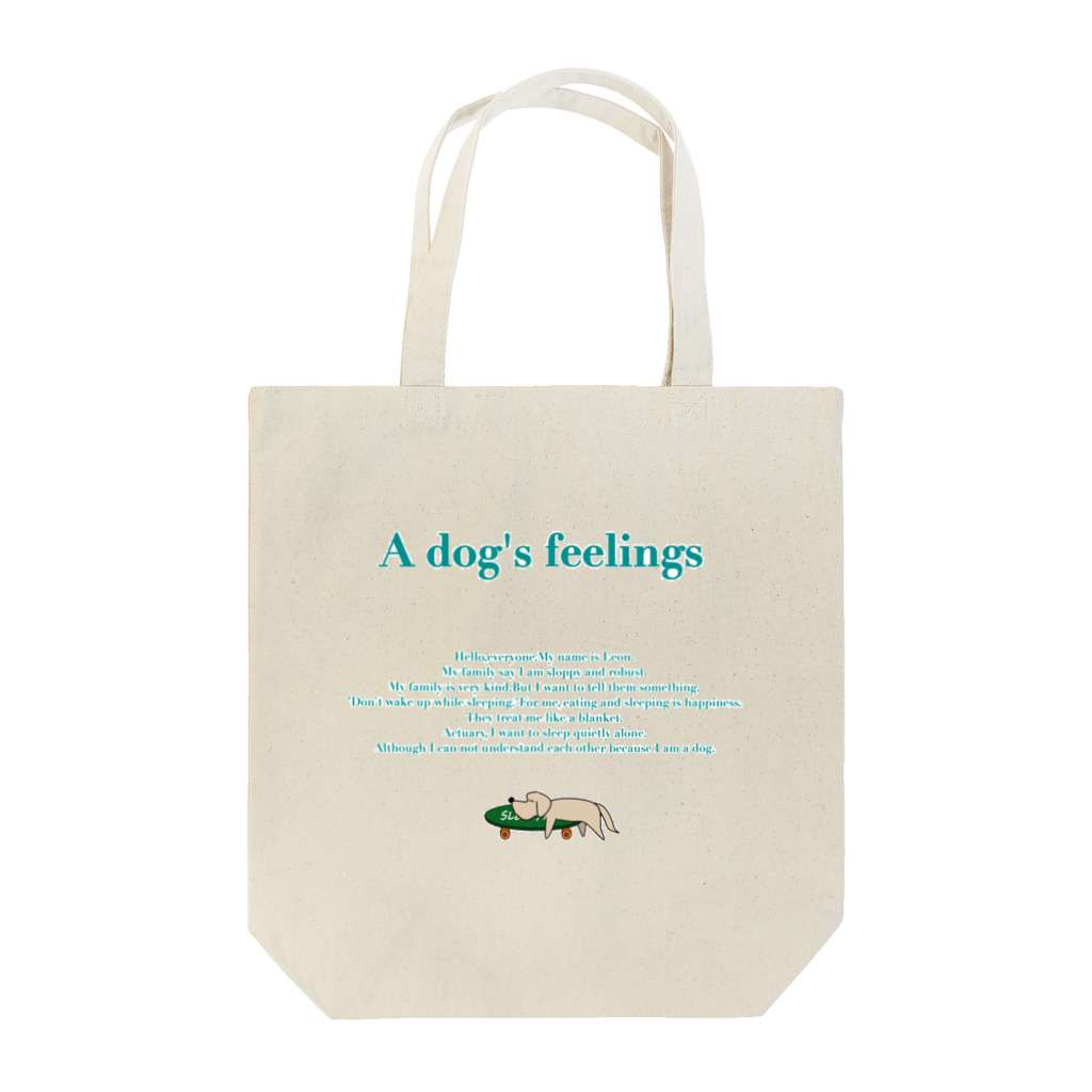 sleepydogのLEON Tote Bag