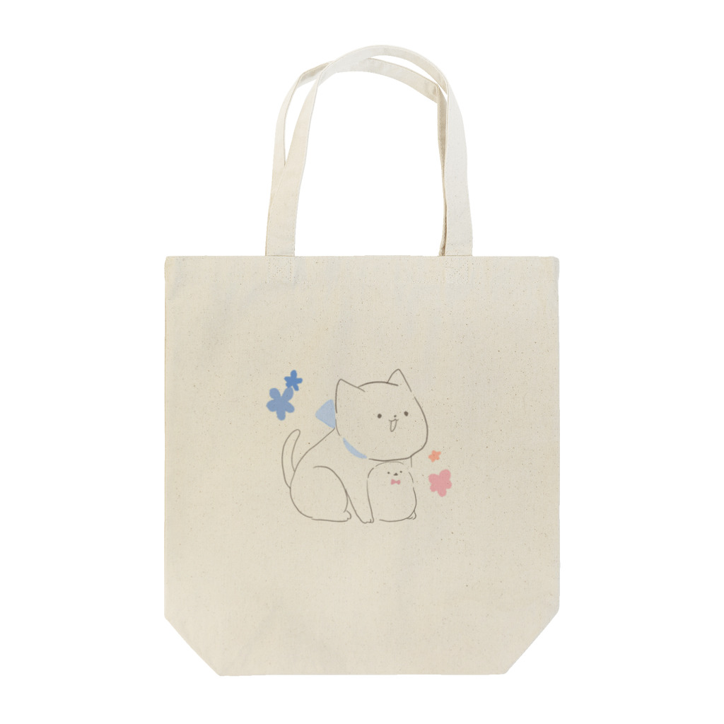 しき@のお家のシマ豆 Tote Bag