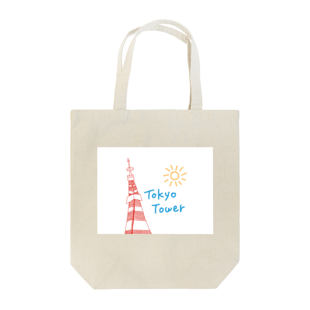 MOEの東京タワー トートバッグ