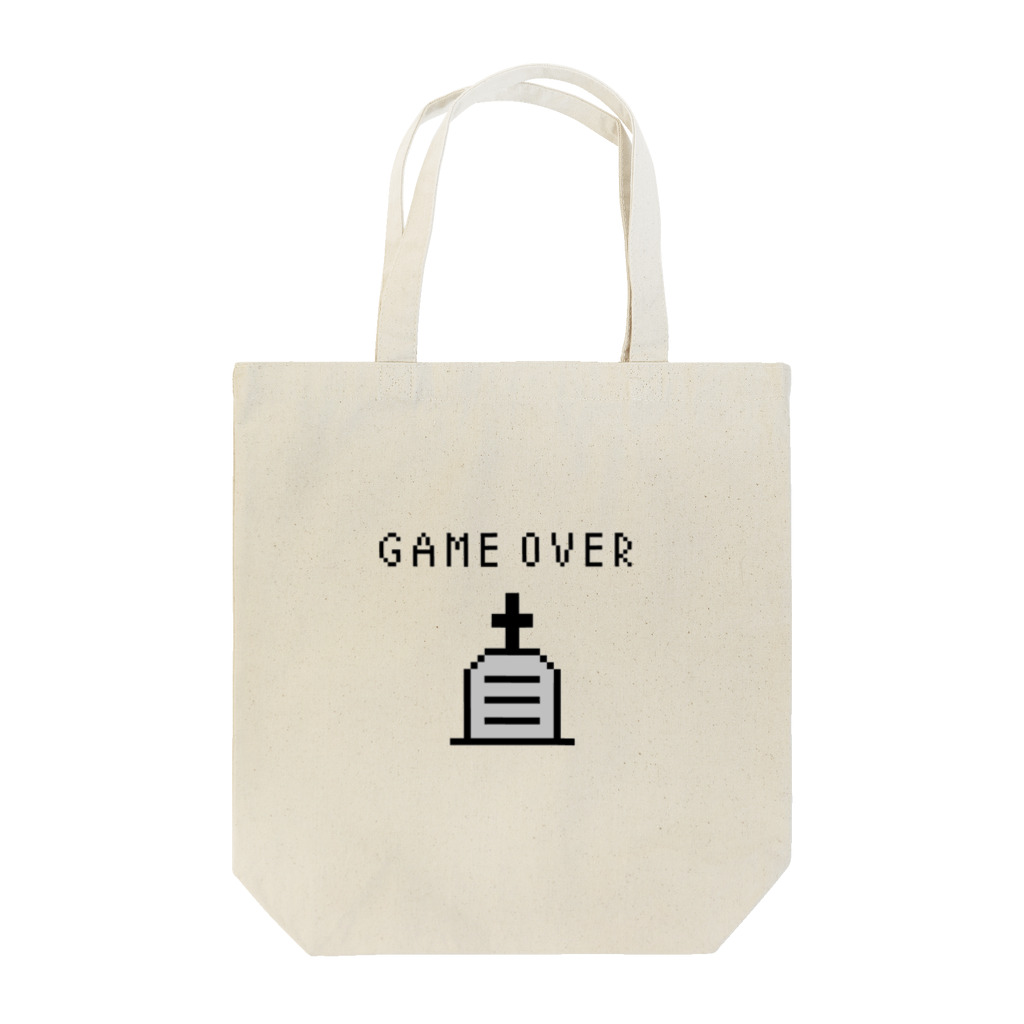.lab ［ドットラボ ］の［ドット絵］GAME OVER Tote Bag