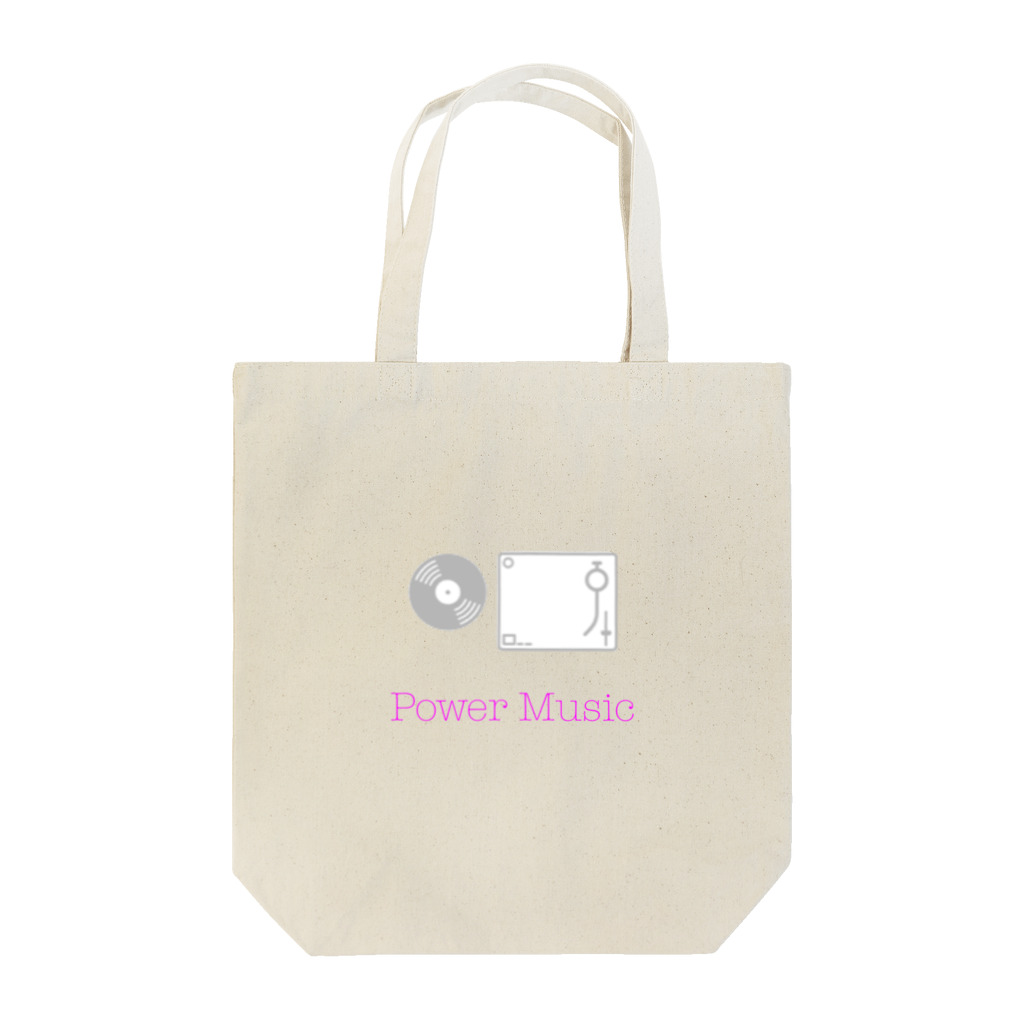 2step_by_JrのPower Music Tote Bag