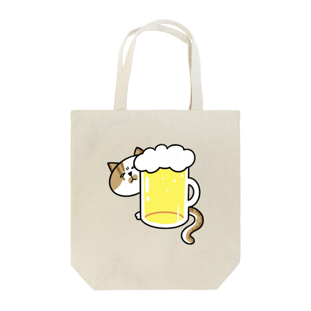 かんげんみつごのビール猫さま Tote Bag