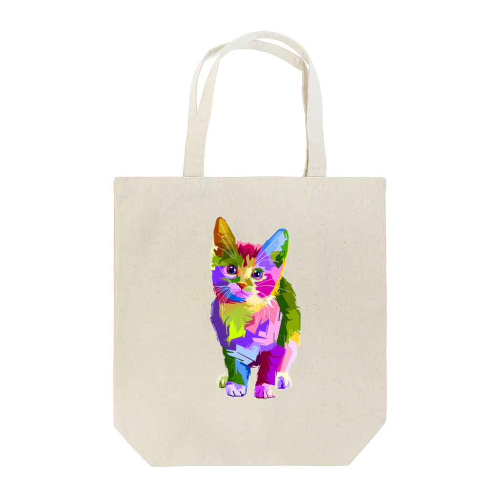 フリーウェイ(株式会社)の猫のイラストグッズ Tote Bag