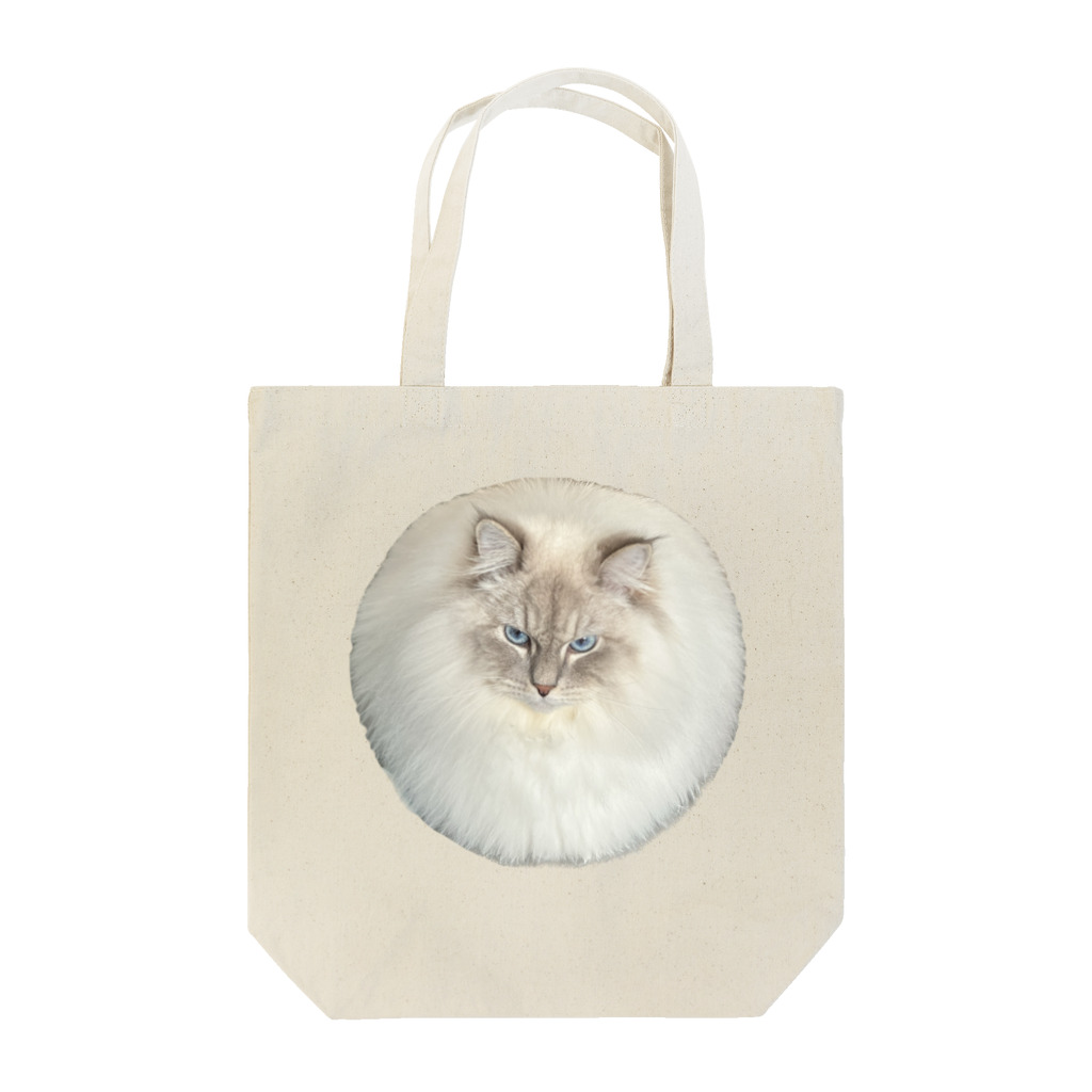 まんまる猫いれぶんのまんまる猫いれぶん Tote Bag