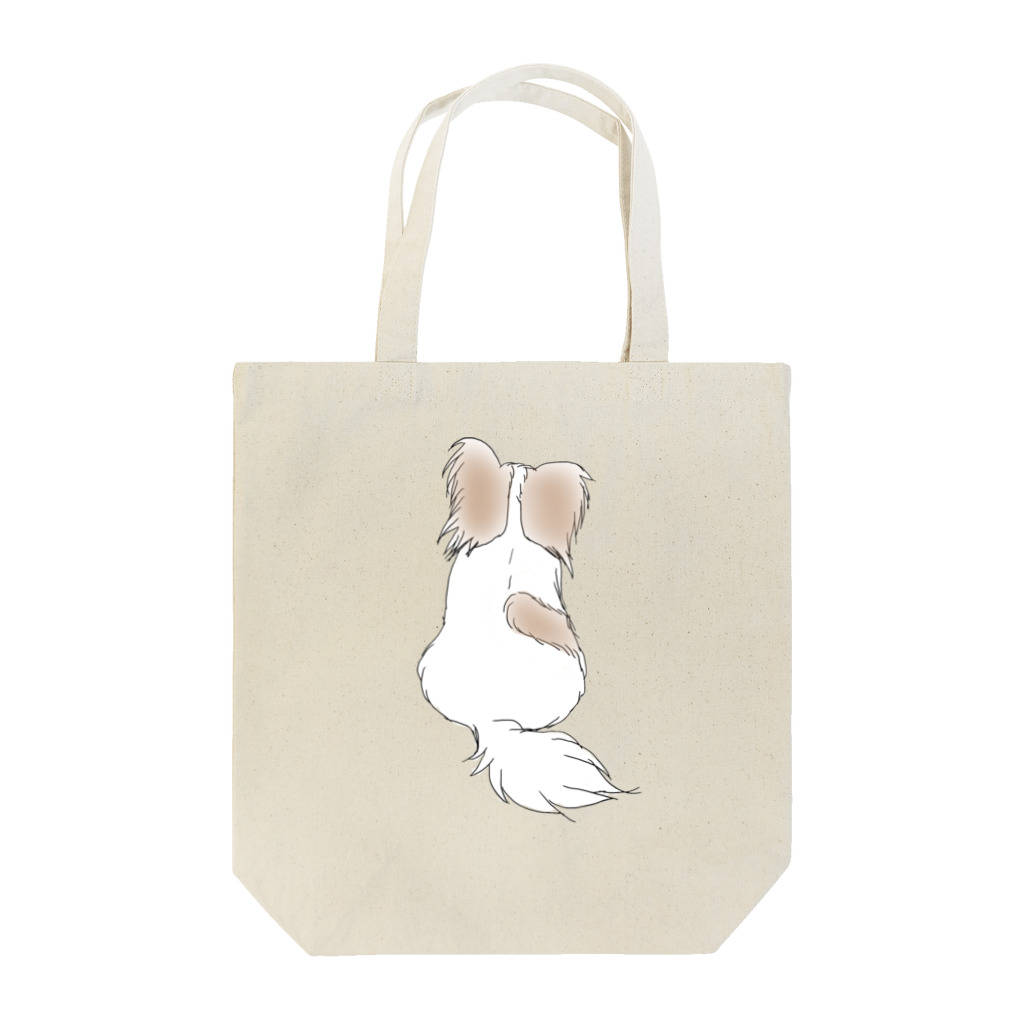 まあshop.+*:ﾟ+｡.☆のパピヨン Tote Bag