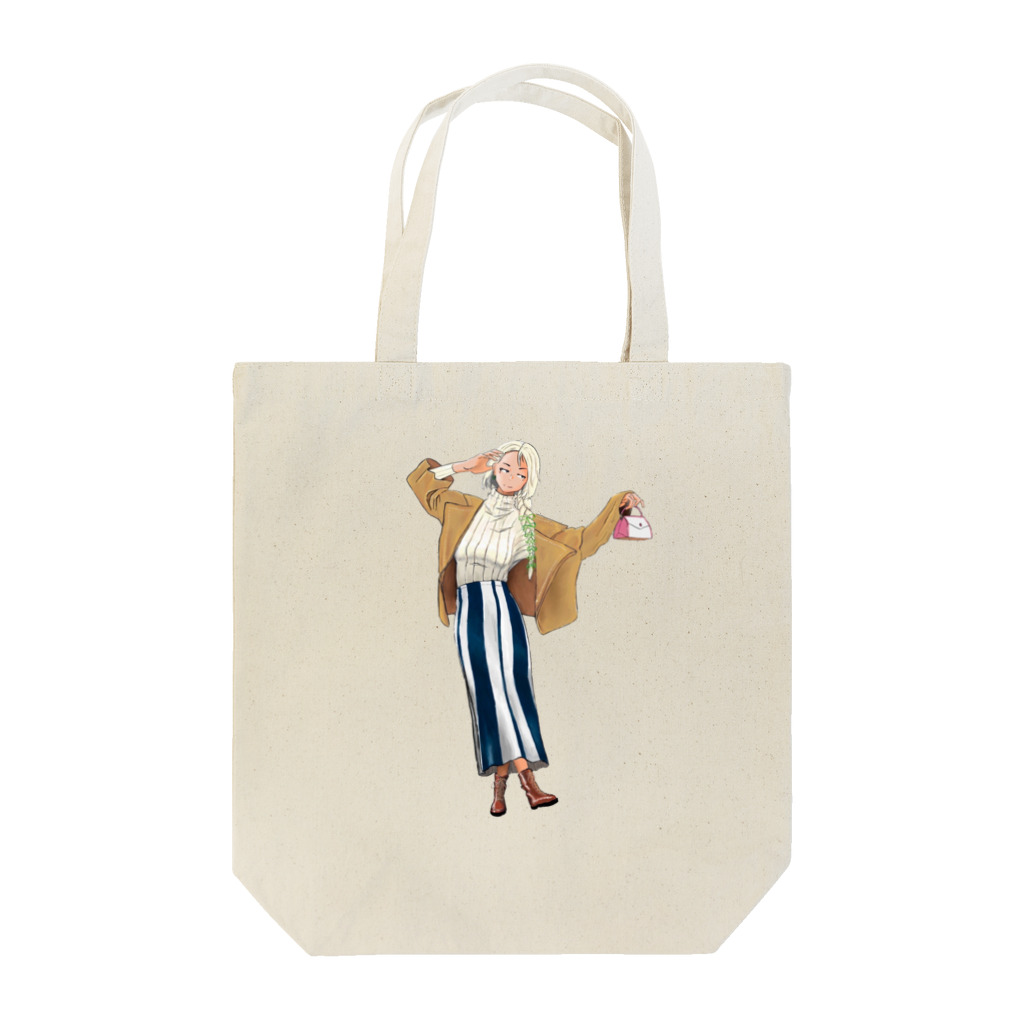 うどん屋のきつねうどんちゃん Tote Bag