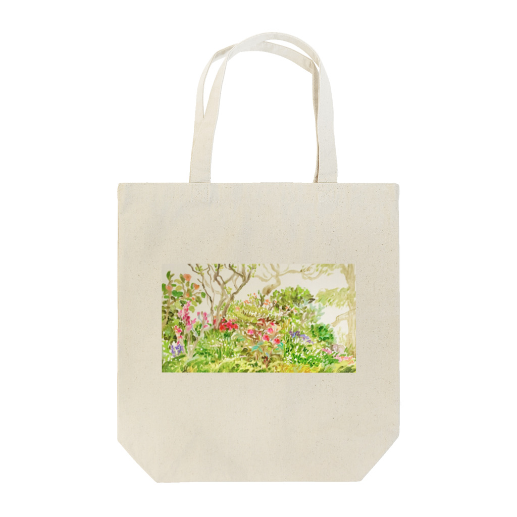 Inabamarieの庭の絵 Tote Bag