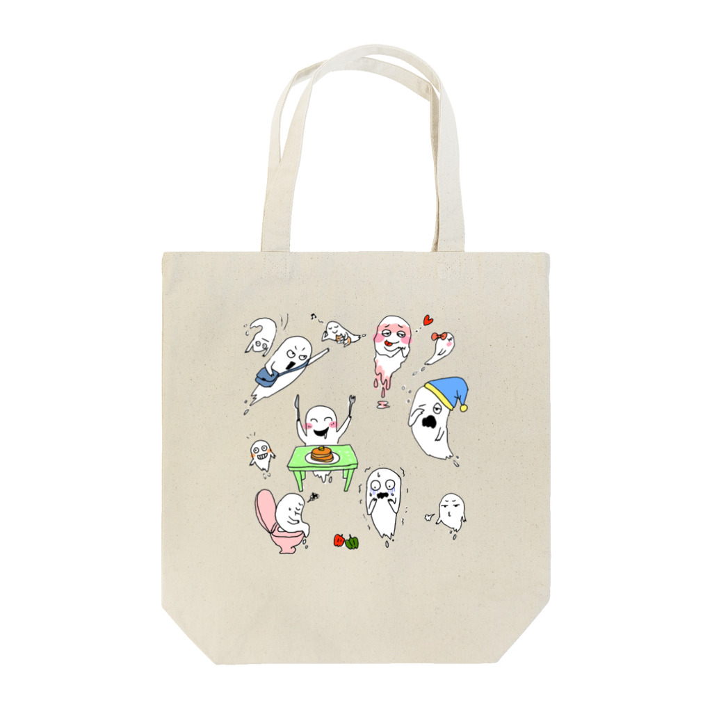 くろすけのおばけの日常 Tote Bag