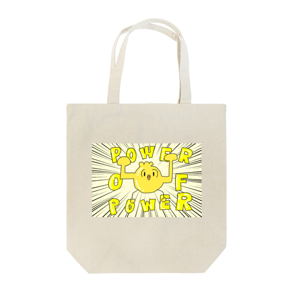 our SnailsのPower of power Tote Bag