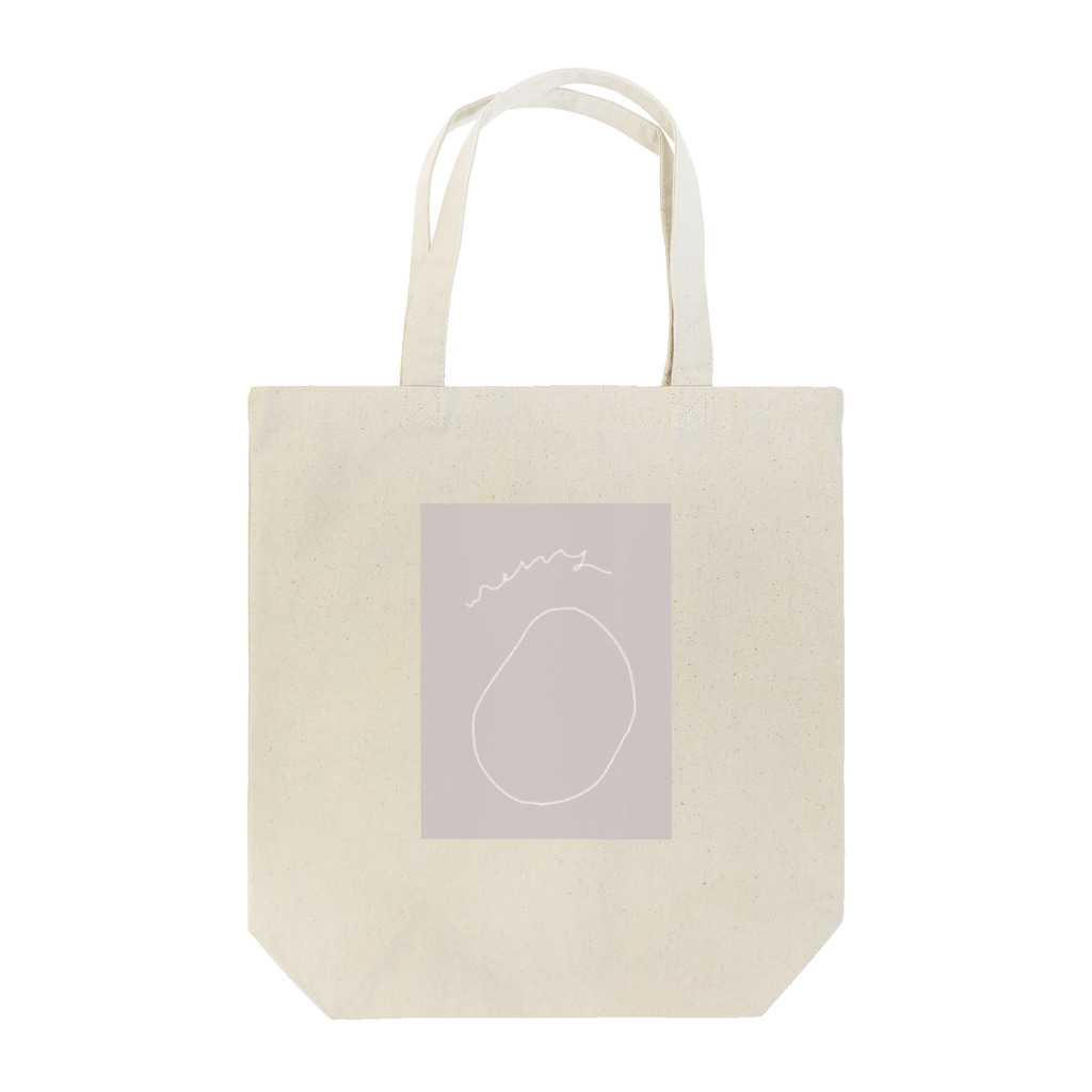 rilybiiのくすみコーラル . merry . うねうね . Tote Bag