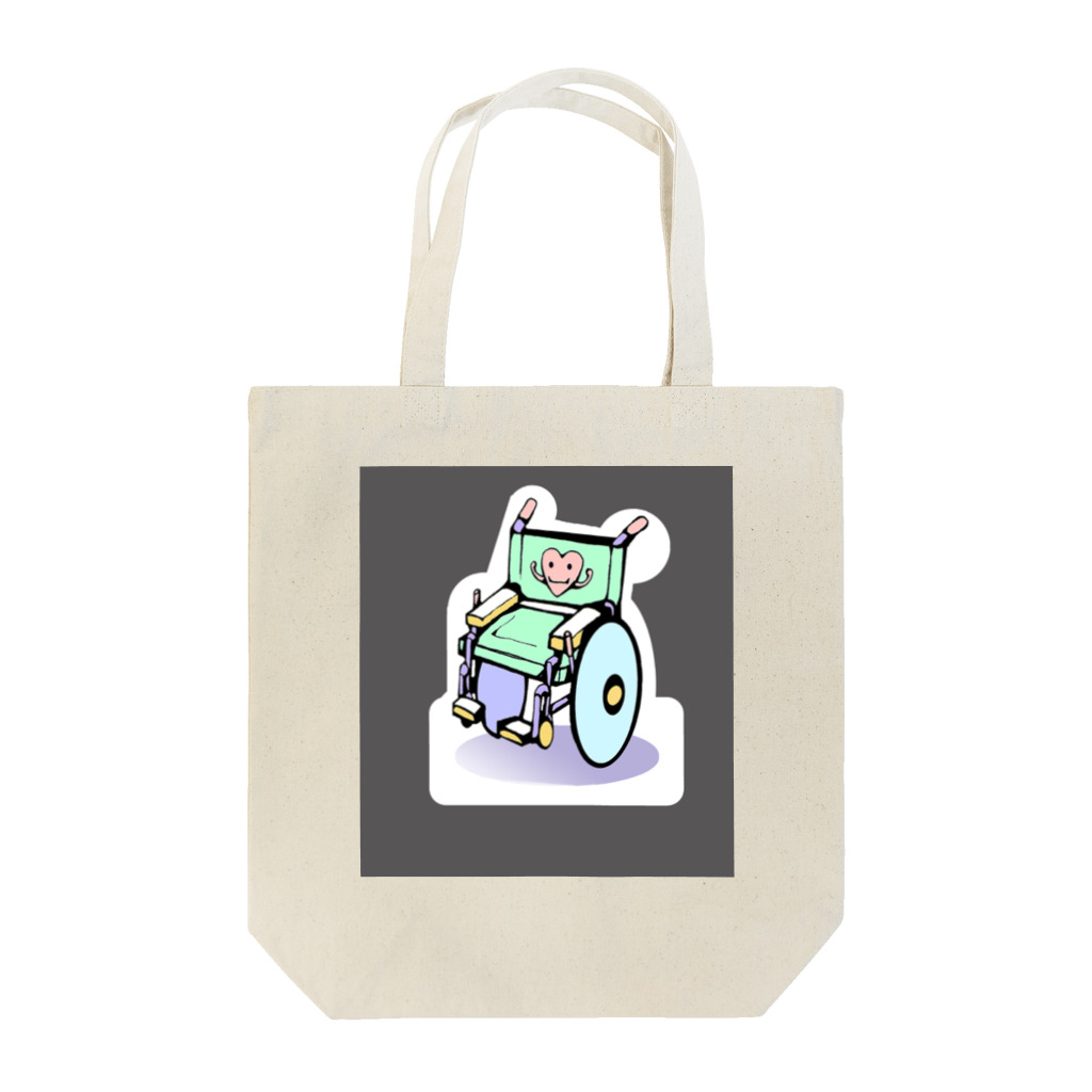 pokoemのくるまいすだよ Tote Bag