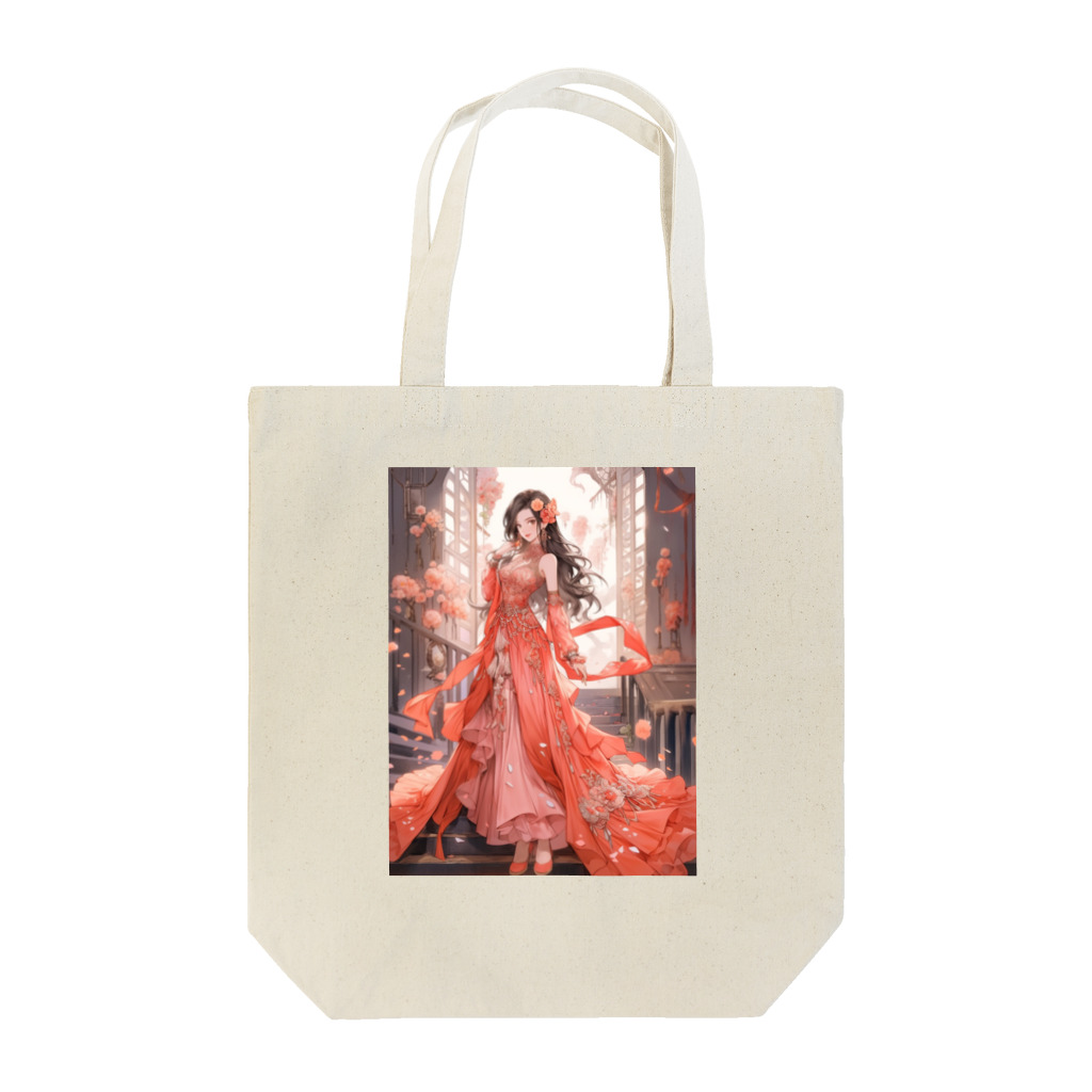 AQUAMETAVERSEの素敵なドレスでパーティ　sanae 2074 Tote Bag