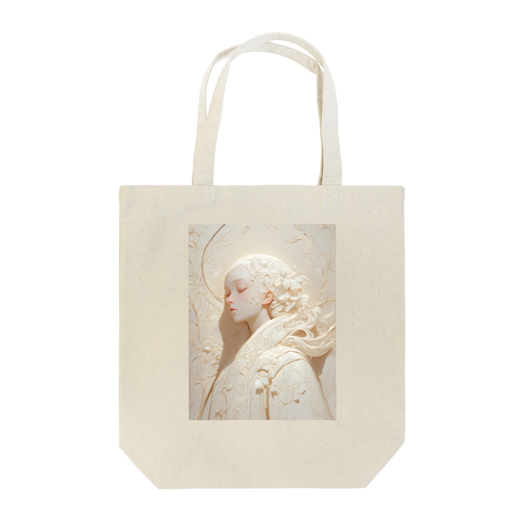 AQUAMETAVERSEの美しい女性の彫刻　　なでしこ1478 Tote Bag