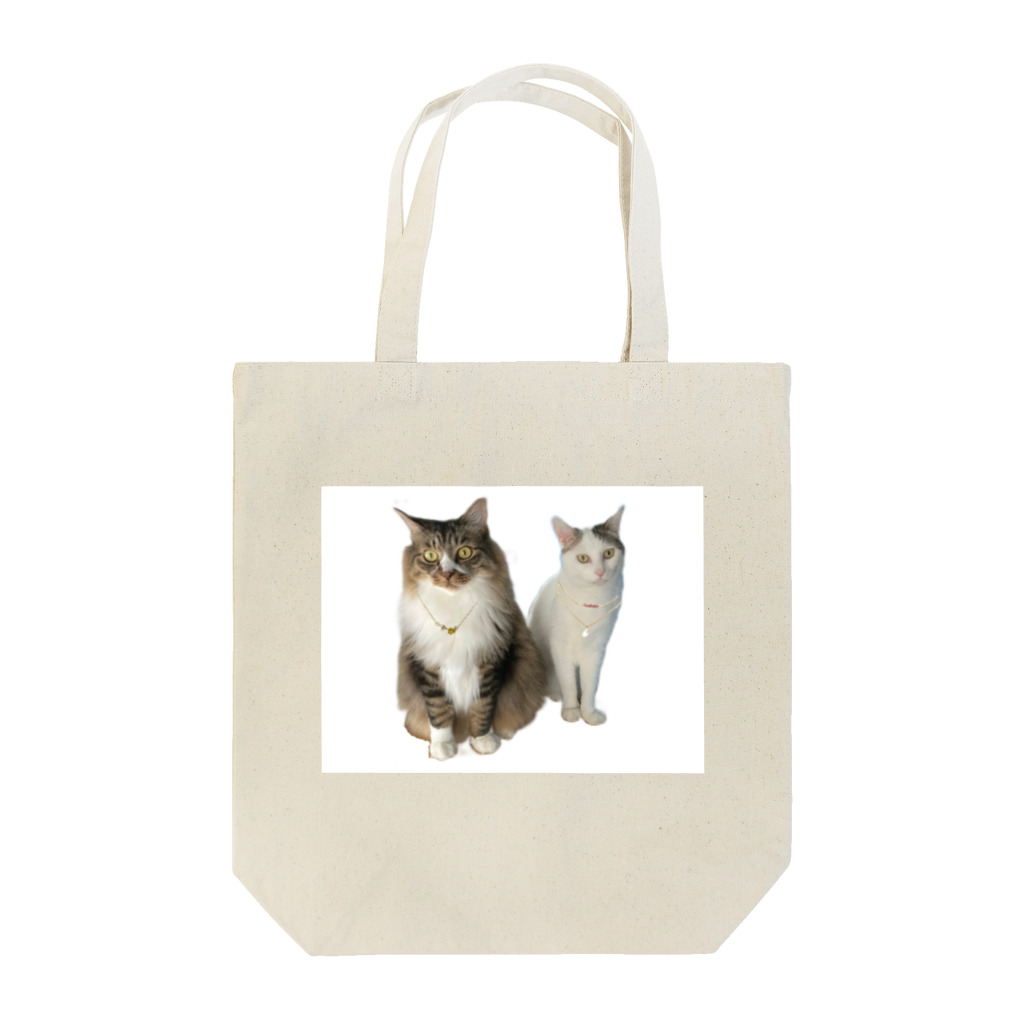 nek⚫︎taの猫とアクセサリー Tote Bag