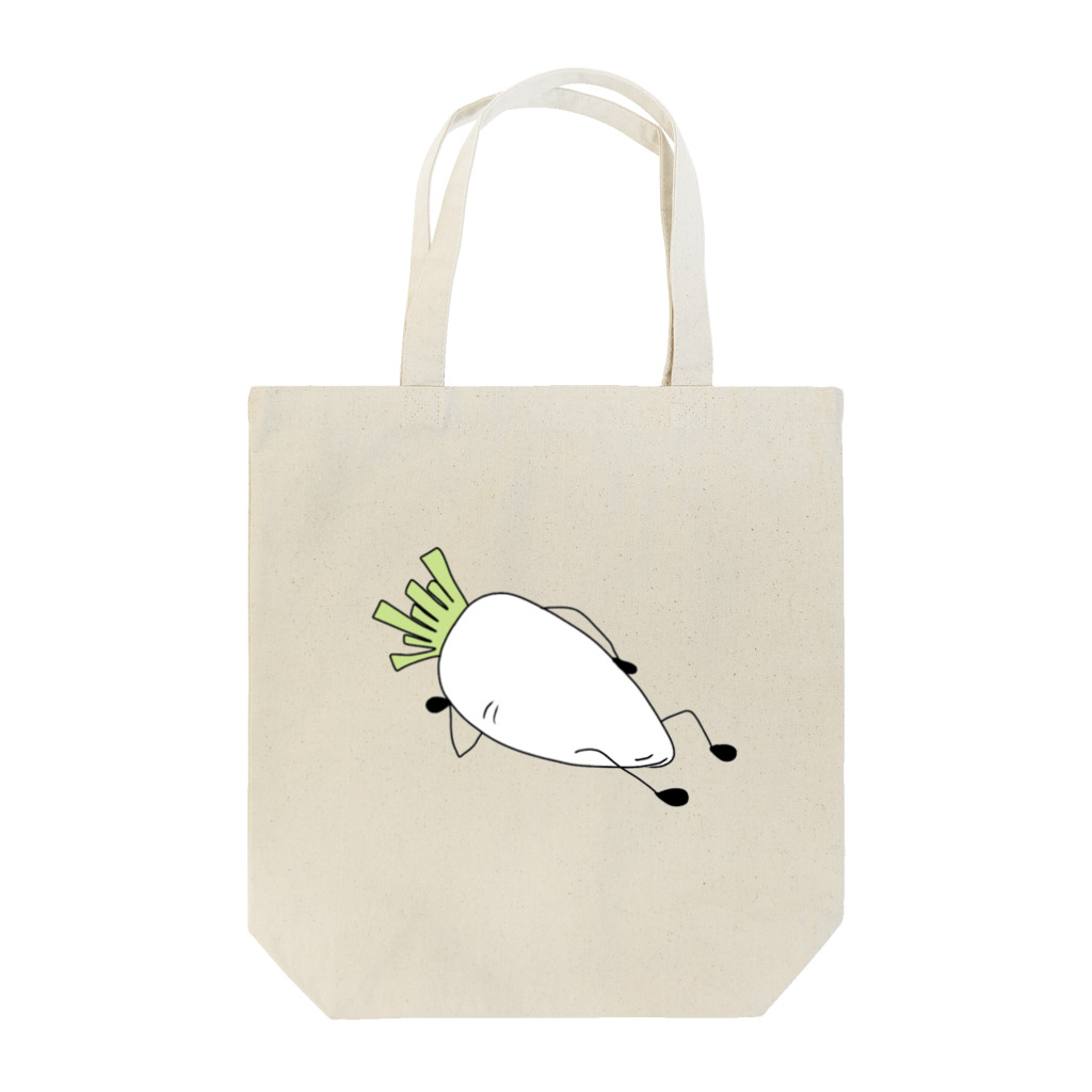 クソ犬SHOPの大根くん Tote Bag