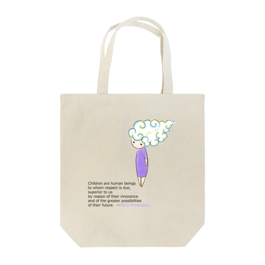 コミチアートショップの雲子さん Tote Bag