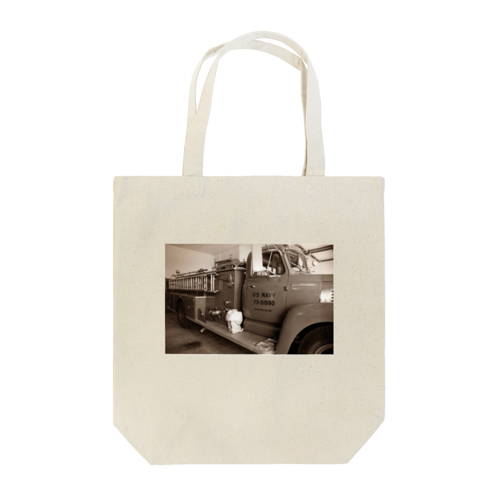 PETDOGSのYOKOHAMA1988（山手：消防車） Tote Bag