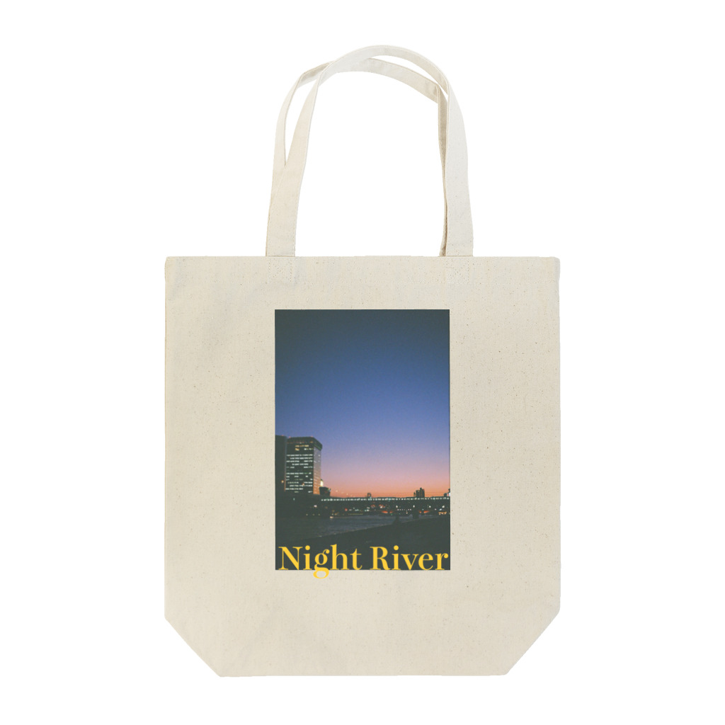 NABEZOのNight Riverシリーズ Tote Bag