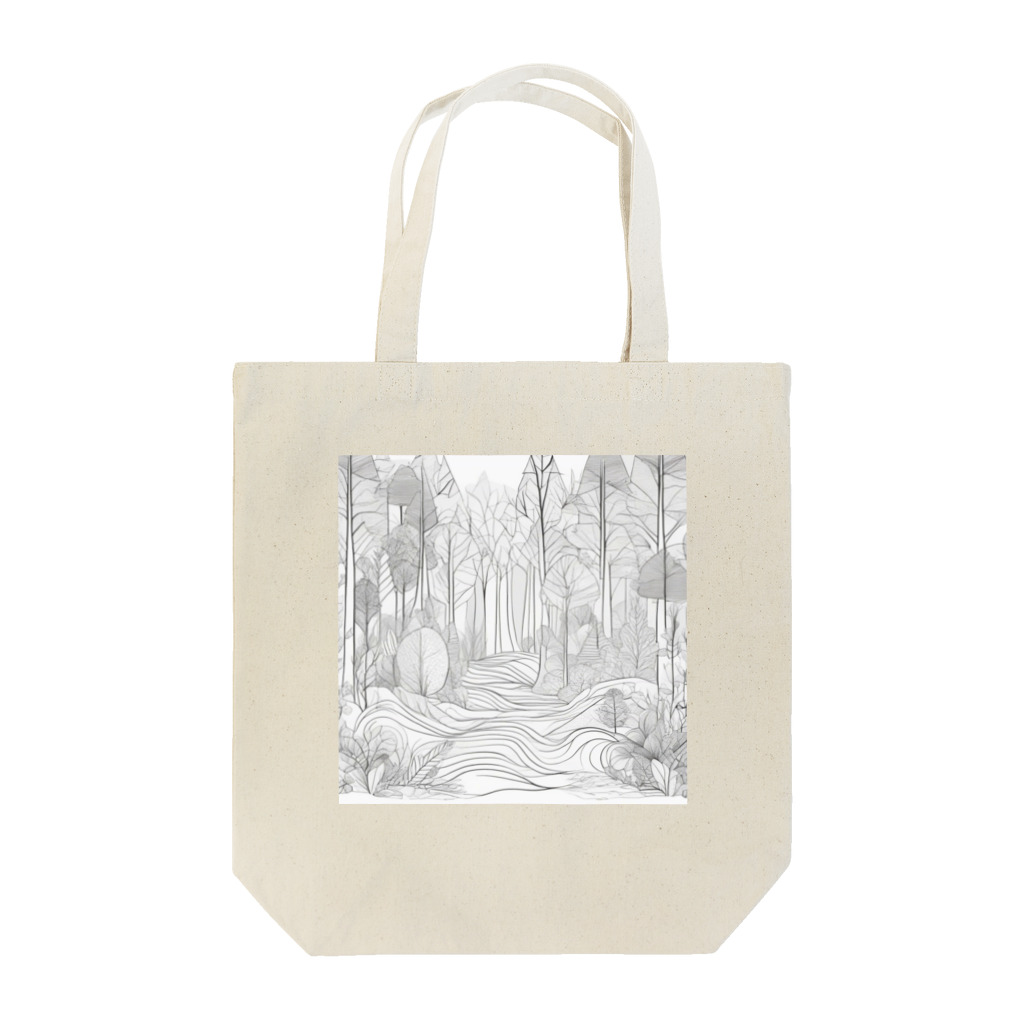 ANTARESの魔法のような森や林の中に登場しそうなデザイン Tote Bag