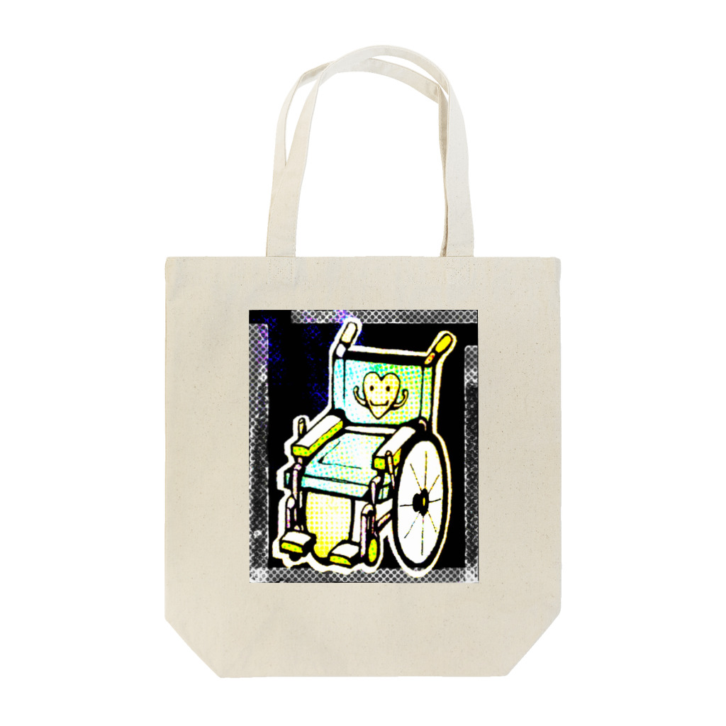 pokoemのくるまいすだよ Tote Bag