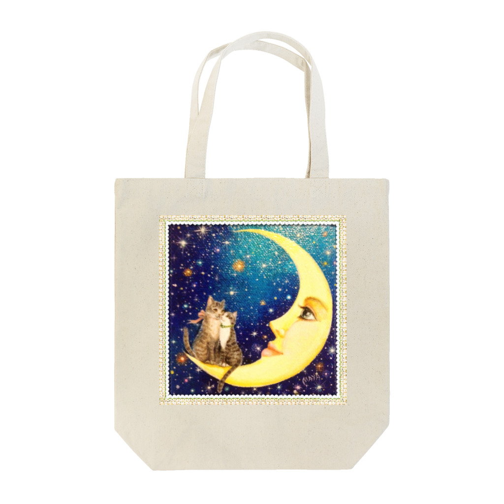 LUNASALA(ルナサラ)のShine (MAYA) Tote Bag