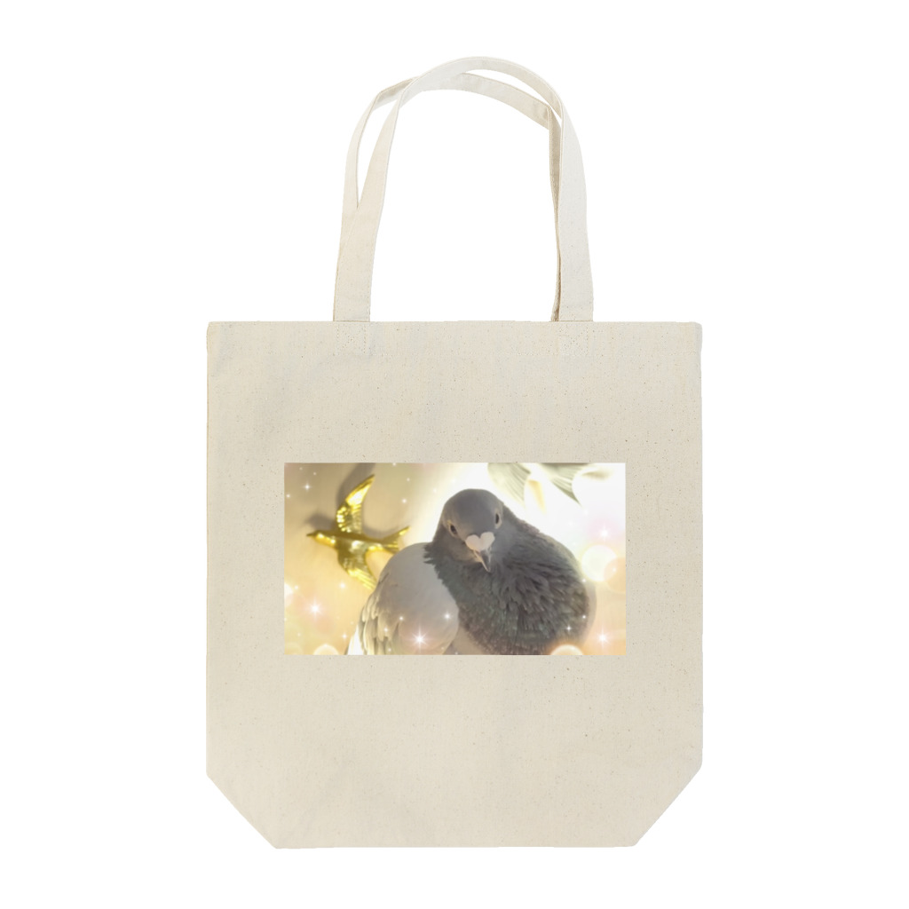 カラスのクッピの土鳩のポッピ Tote Bag