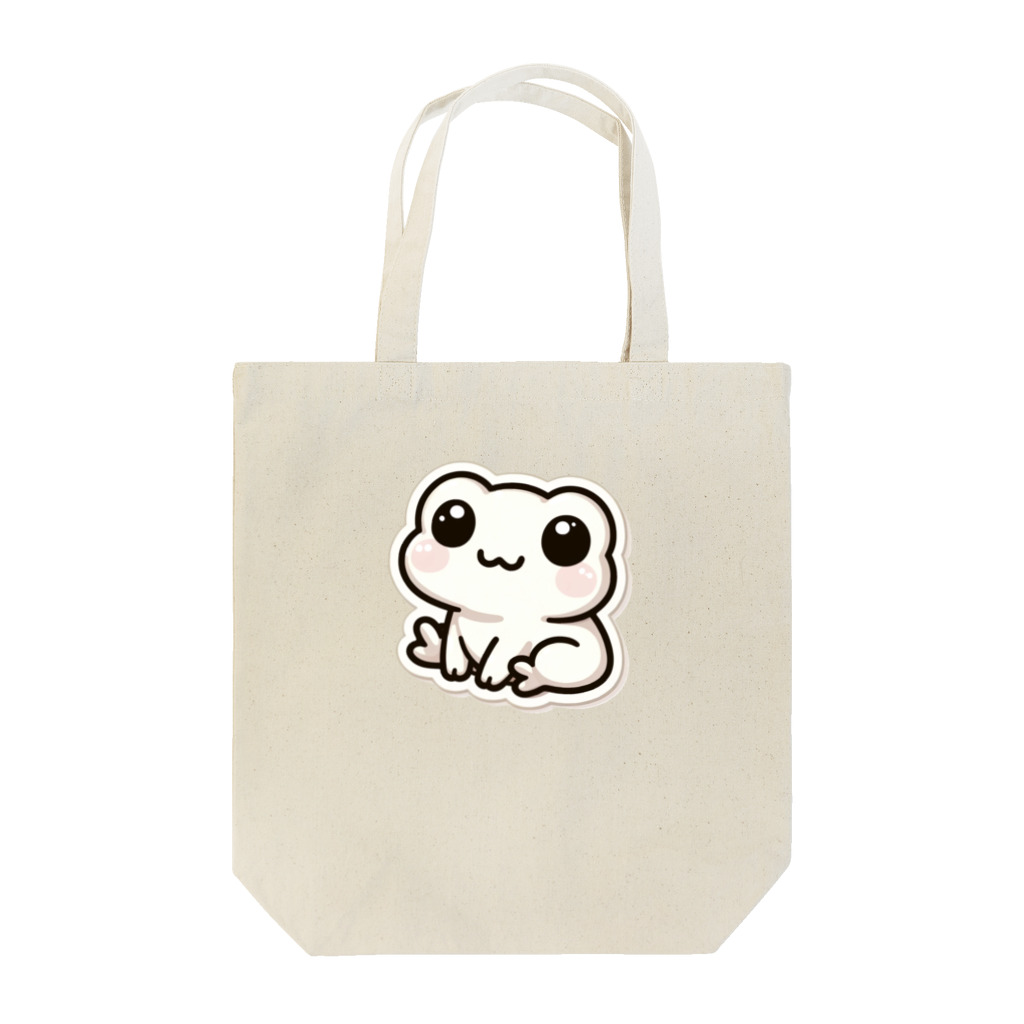 yudari0011のハッピーペット：ミルクカエル Tote Bag