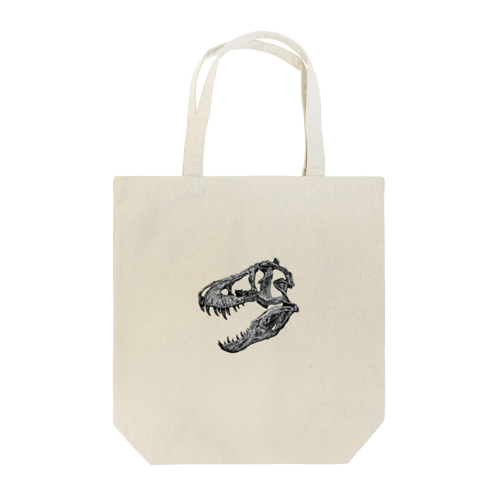 府高のティラノサウルス 頭骨 Tote Bag