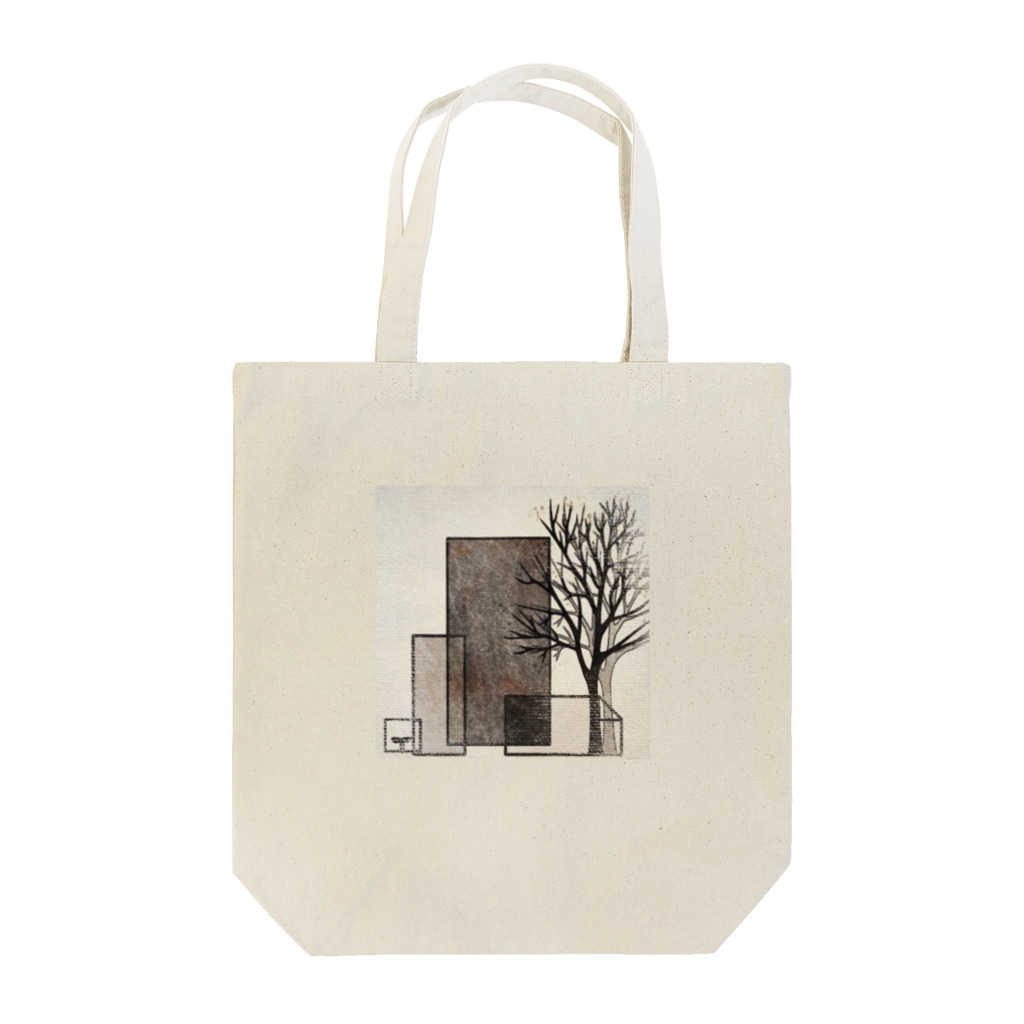 pyukoruの並木道 Tote Bag