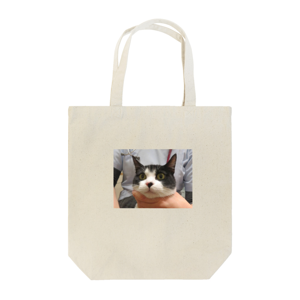 猫好きのはちわれ猫 Tote Bag