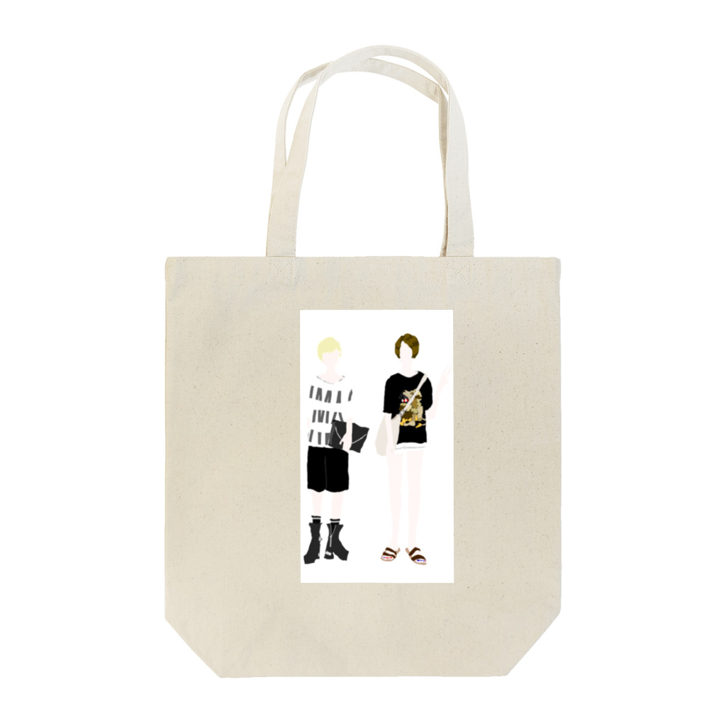 シブキ ナツのよく似た2人 Tote Bag