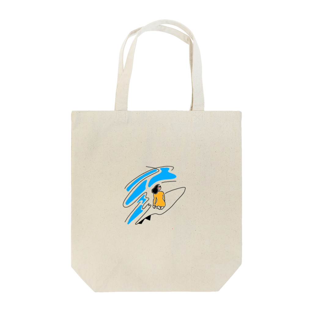 The world of UNIQUE のYou like surfing? Tote Bag