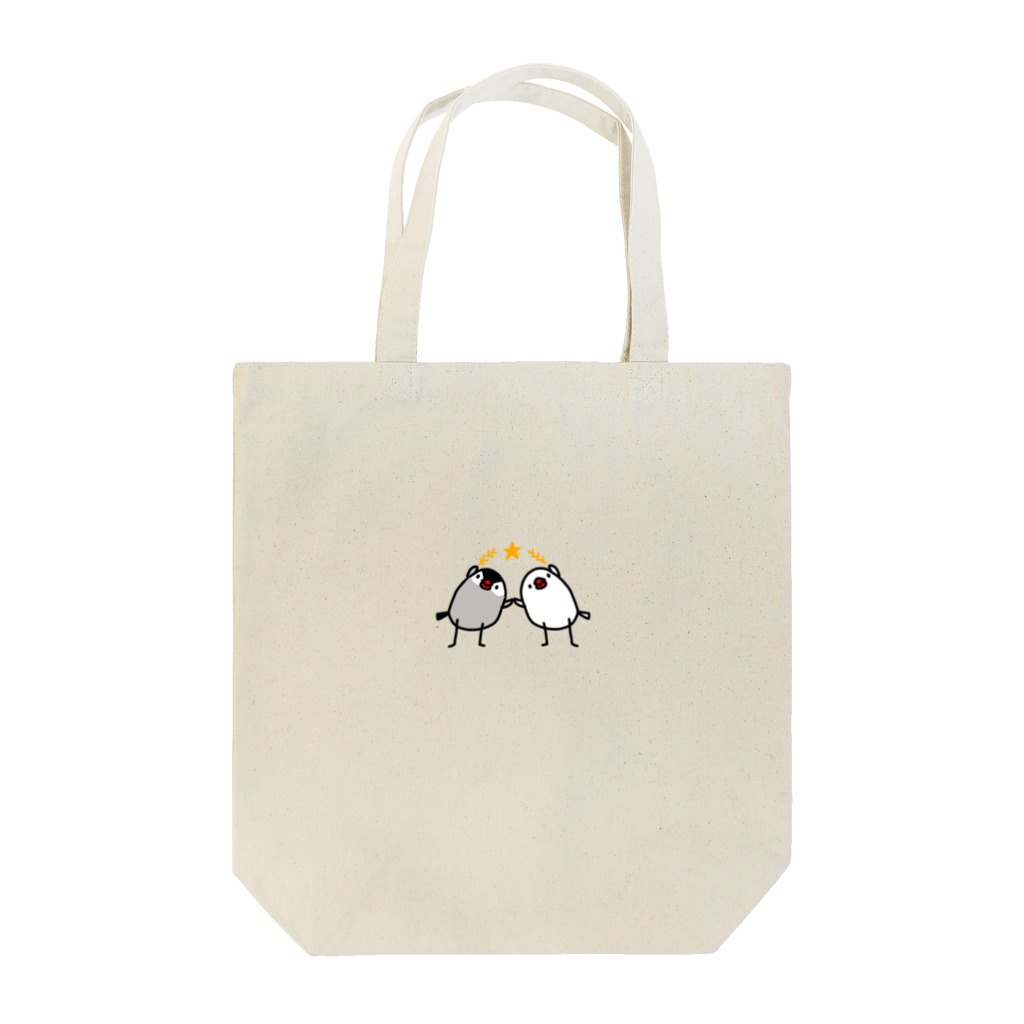 もるのフュージョン文鳥 Tote Bag