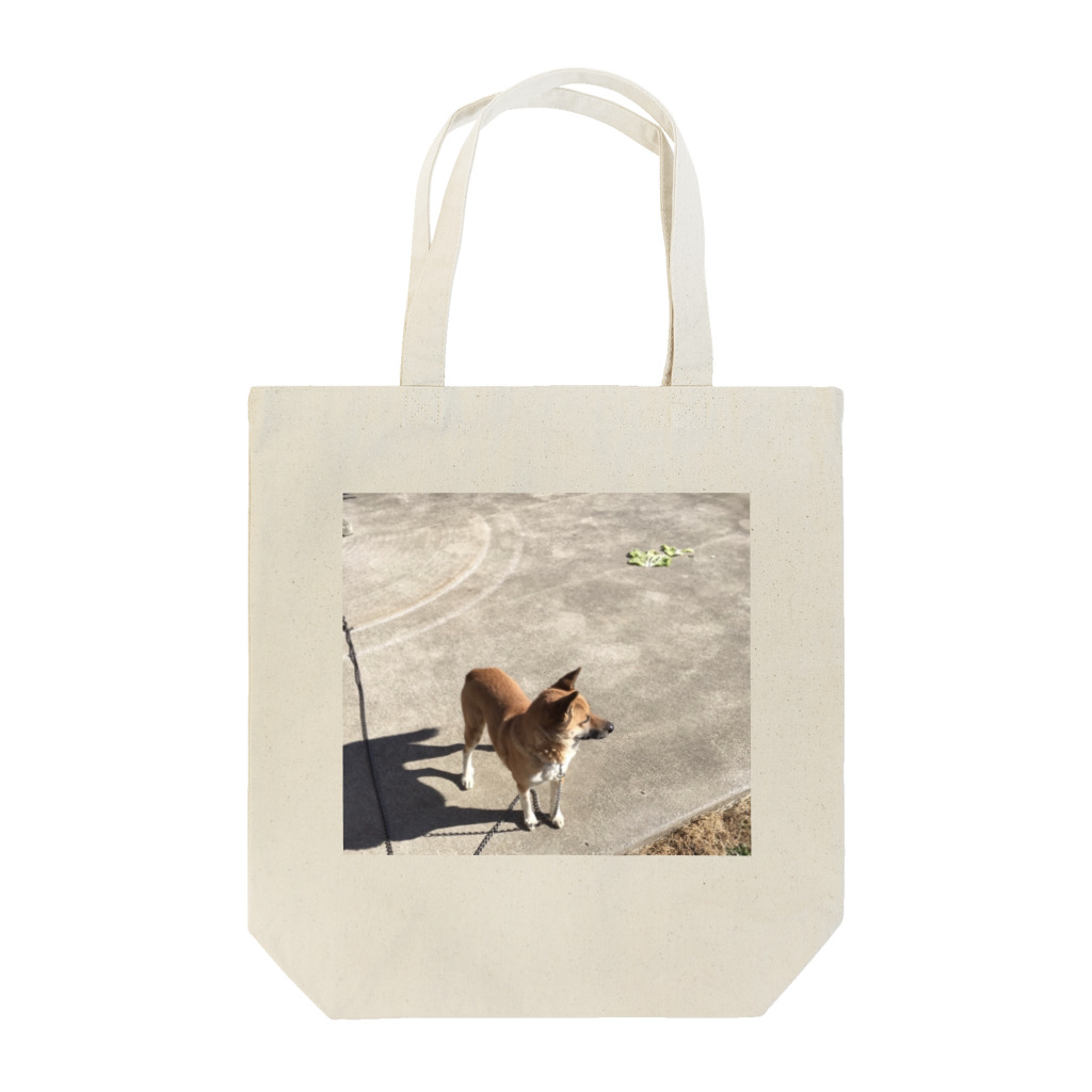 ふかみどりのお家のお犬様と白菜 Tote Bag