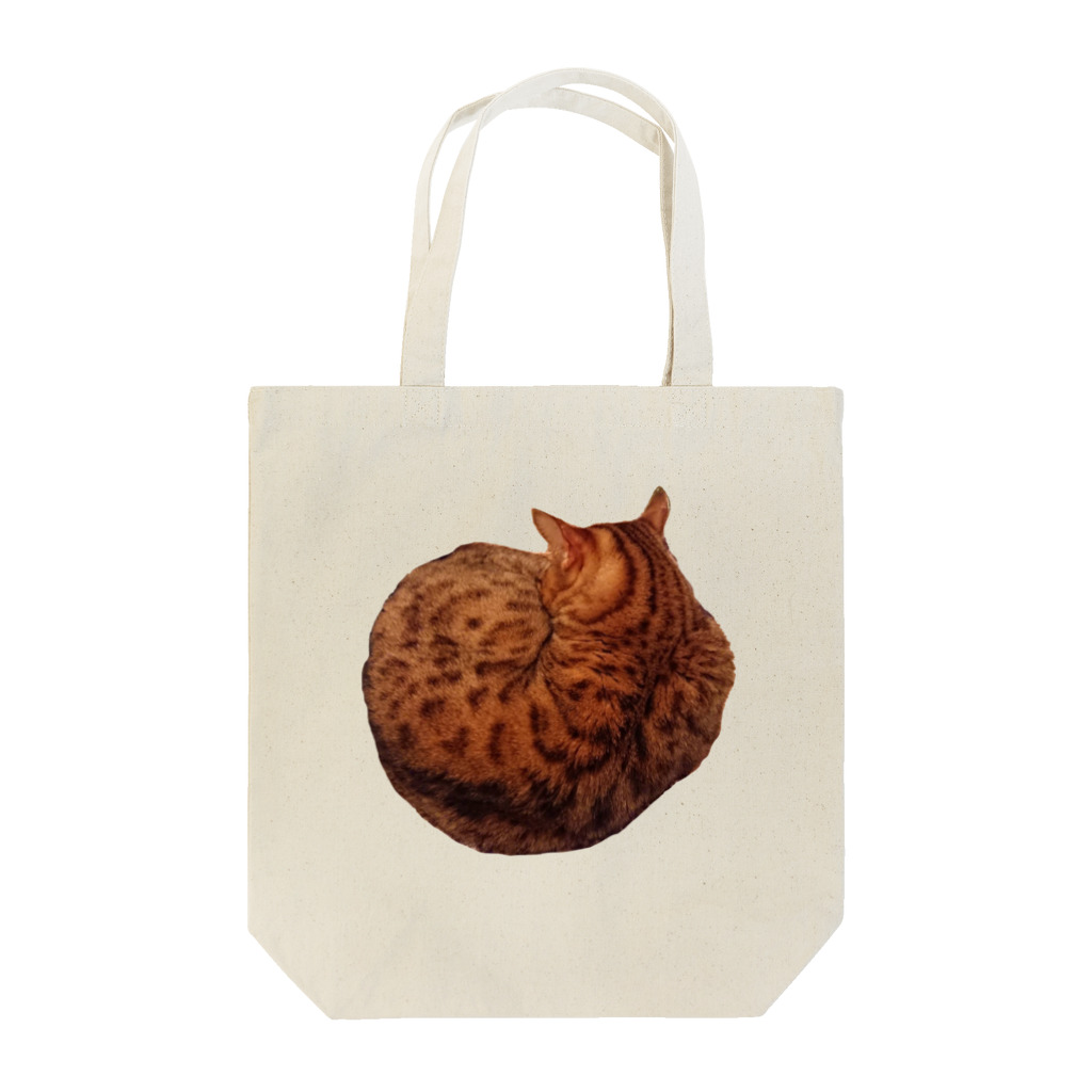 魚肉販売所の丸い金子さん（猫） Tote Bag
