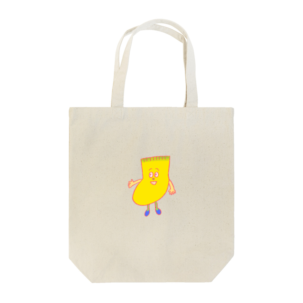 chachapoyaのくつしたボーイ Tote Bag