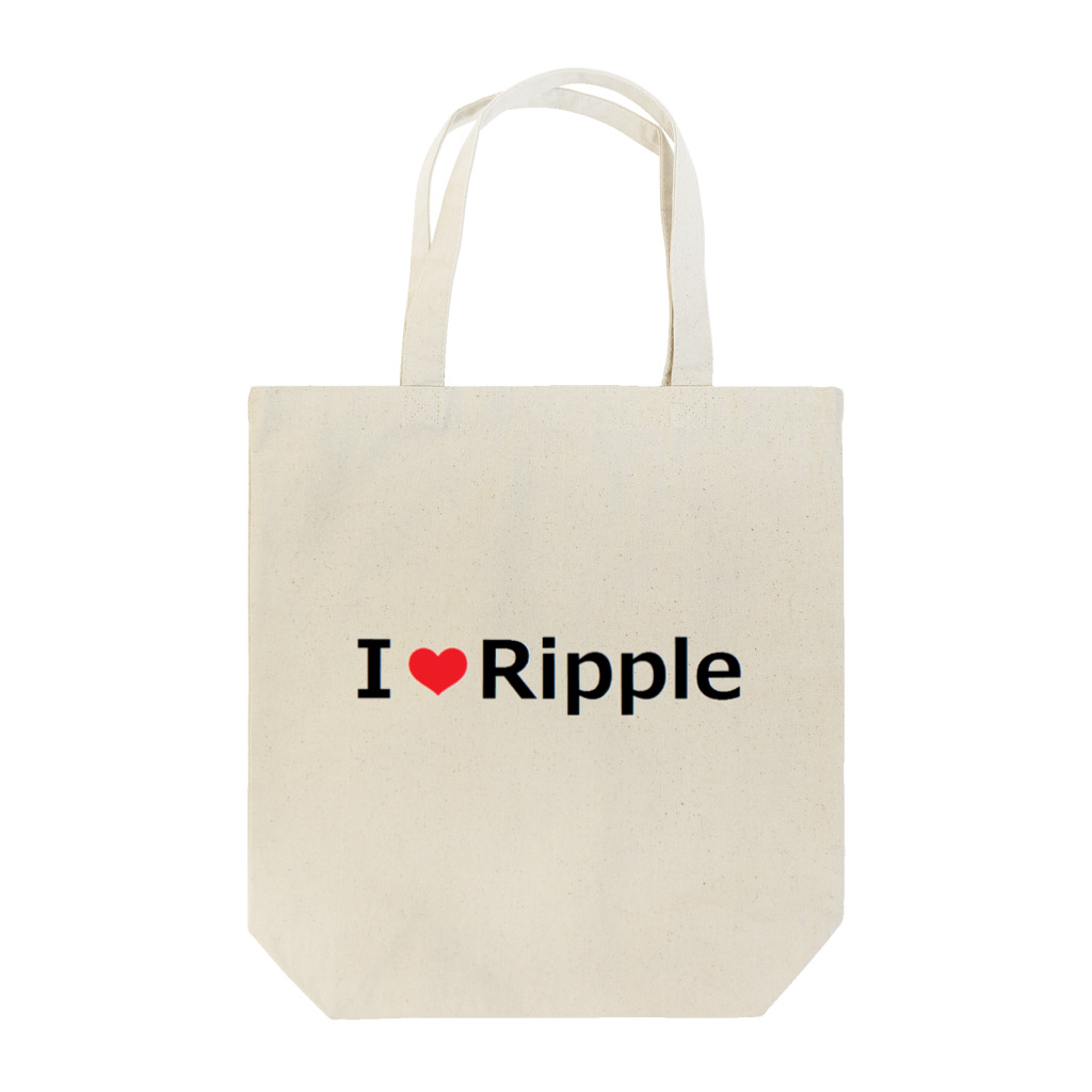 BBdesignのI Love Ripple Tote Bag