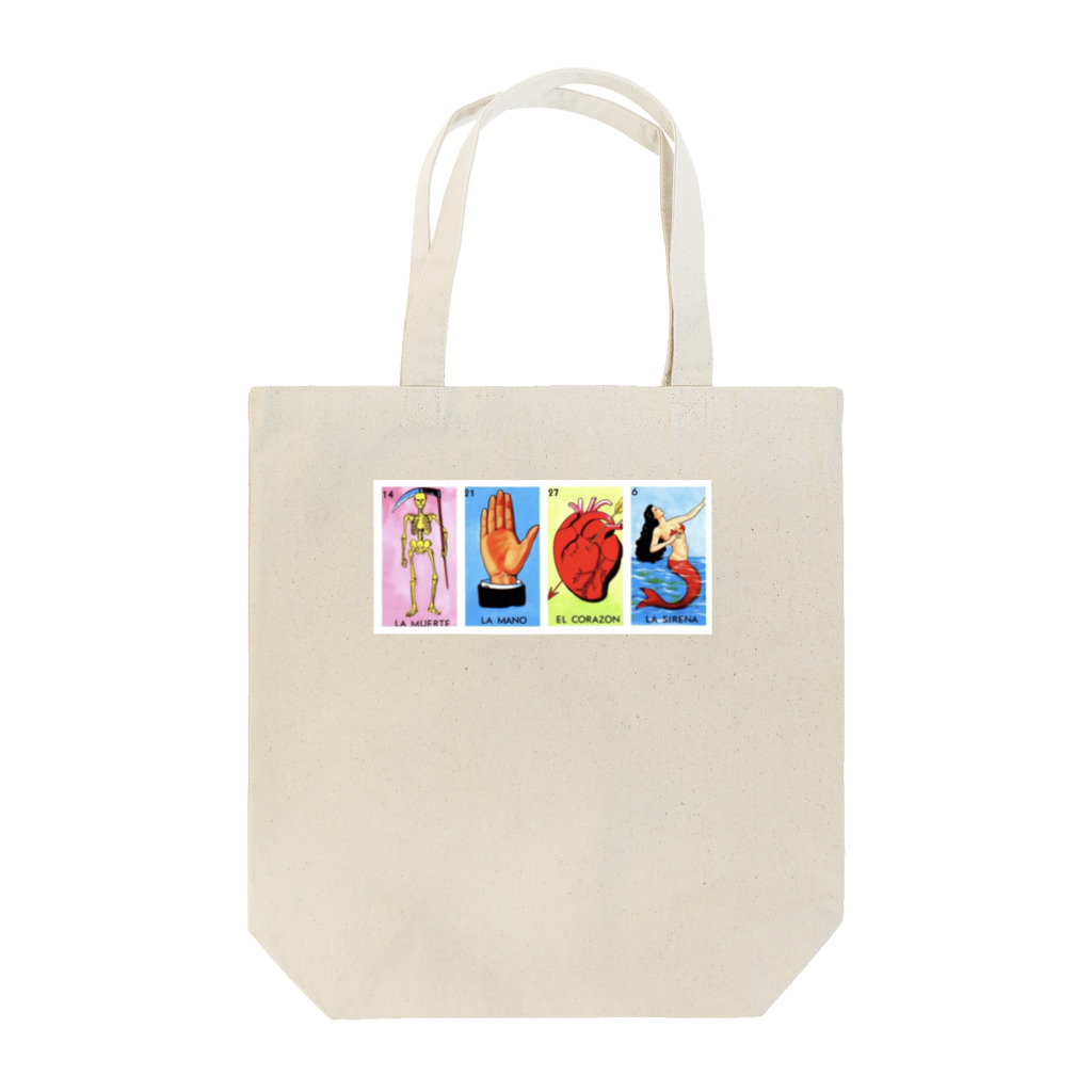 Birdee-Mexicoのメキシコ ロテリアデザイン Tote Bag