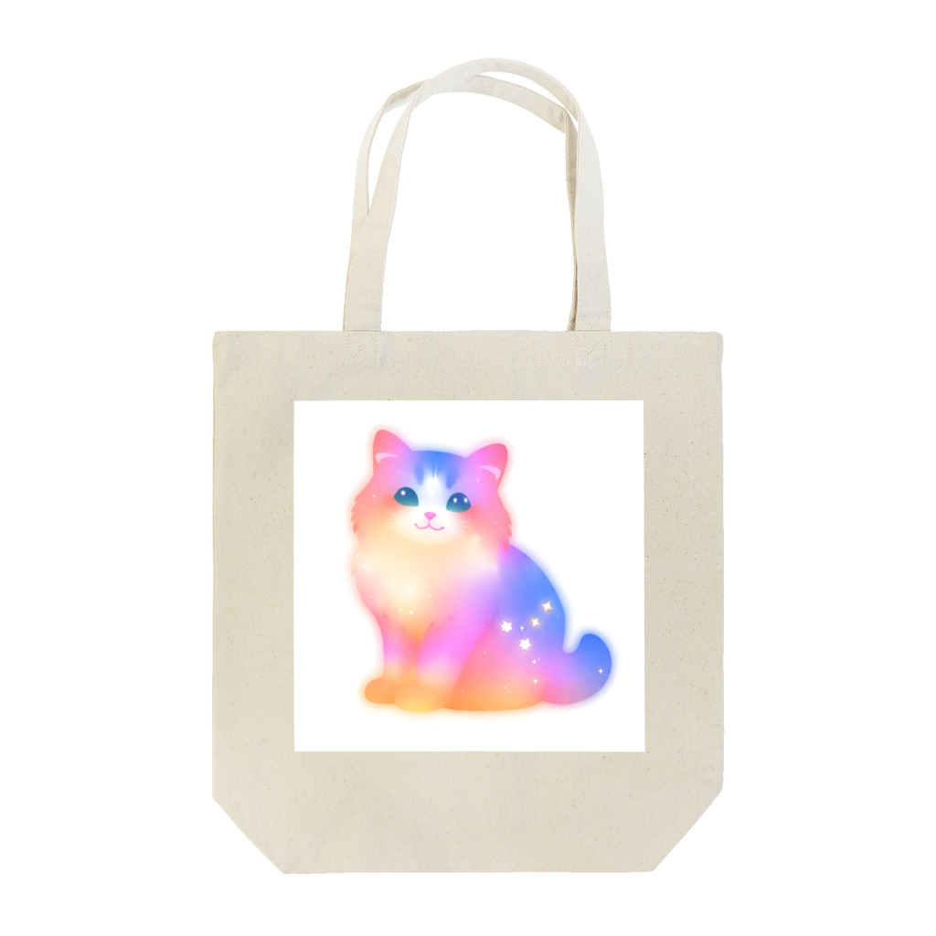 naoputtyoのモフモフ猫のチュチュ Tote Bag