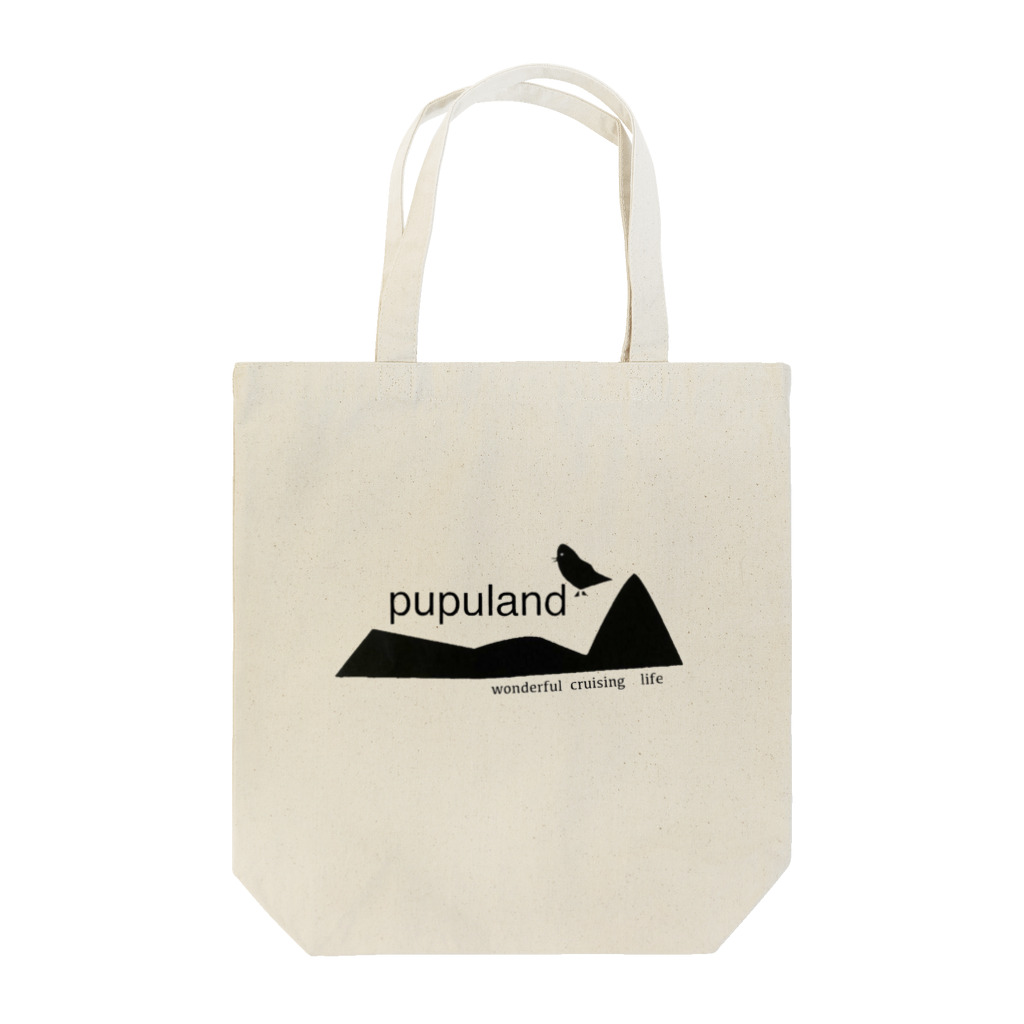 PuPuLandのスケーターデザイナー×pupuland Tote Bag